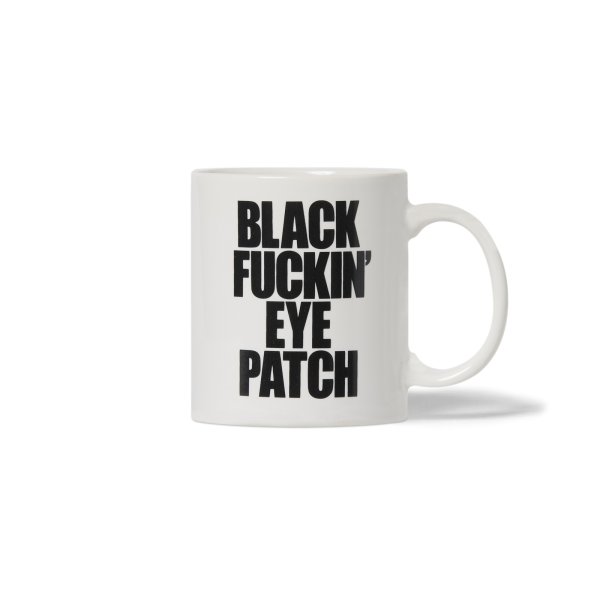 画像1: BLACK EYE PATCH (BFEP MUG) WHITE (1)