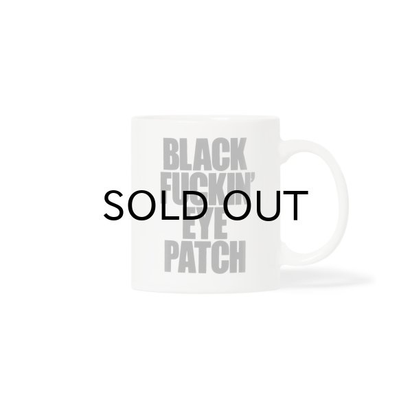 画像1: BLACK EYE PATCH (BFEP MUG) WHITE (1)