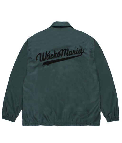 画像2: WACKO MARIA (COACH JACKET TYPE-1) GREEN (2)