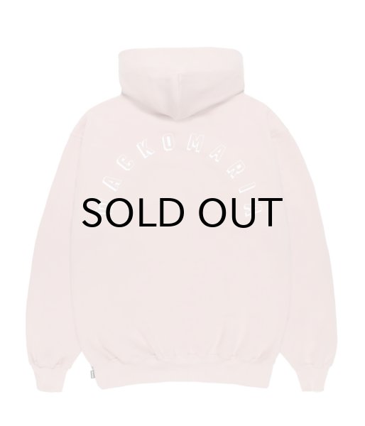 画像1: WACKO MARIA (MIDDLE WEIGHT PULLOVER HOODED SWEAT SHIRT) PINK (1)