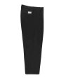 画像1: WACKO MARIA (DOUBLE PLEATED CHINO TROUSERS) BLACK (1)