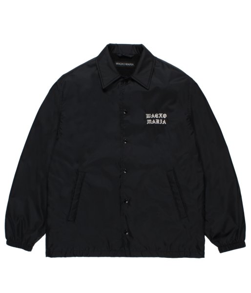 画像1: WACKO MARIA (COACH JACKET TYPE-1) BLACK (1)