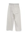 画像2: FACETASM (DENIM MERGINGSWEAT PANTS) WHITE (2)