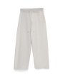画像1: FACETASM (DENIM MERGINGSWEAT PANTS) WHITE (1)