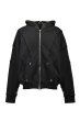 画像1: BREATH (FADE ZIP UP HOODIE TYPE-2) BLACK (1)