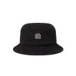 画像1: BLACK EYE PATCH (SMALL OG BRUSHED WOOL BUCKET HAT) BLACK (1)