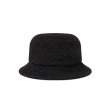 画像2: BLACK EYE PATCH (SMALL OG BRUSHED WOOL BUCKET HAT) BLACK (2)