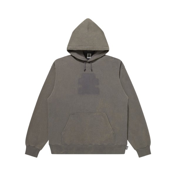 画像1: BLACK EYE PATCH (BEP WAS HERE FADED HOODIE) CHARCOAL (1)