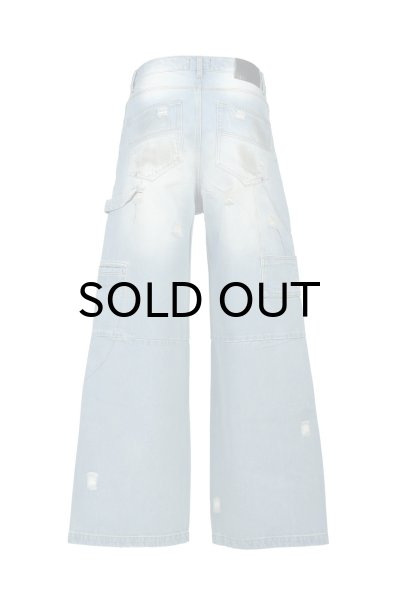 画像2: BREATH (COATING DOUBLE KNEE DENIM PANTS) INDIGO (2)