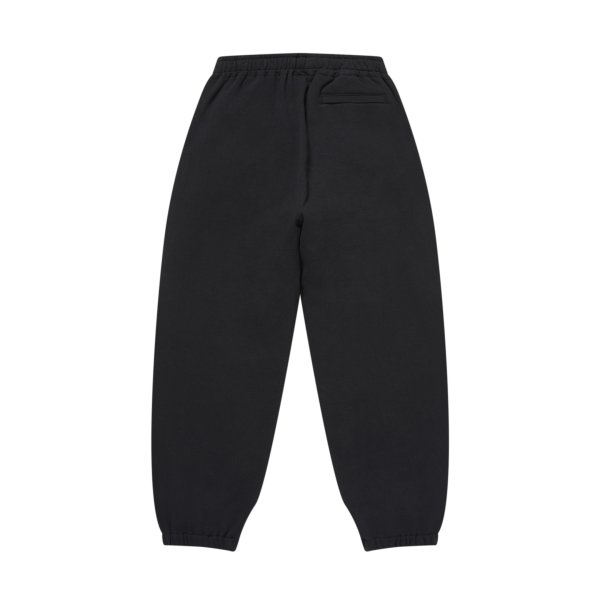 画像2: BLACK EYE PATCH (RHINESTONED HEARTBREAK LOGO SWEAT PANTS) BLACK (2)