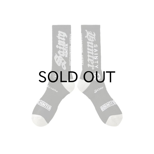 画像1: SAINT Mxxxxxx (BH_SOCKS_SAINTY HUNTER) BLACK (1)
