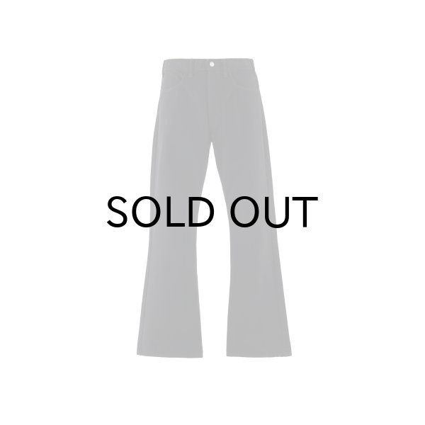 画像1: SAINT Mxxxxxx (BLACK DENIM PANTS_FLARE) BLACK (1)