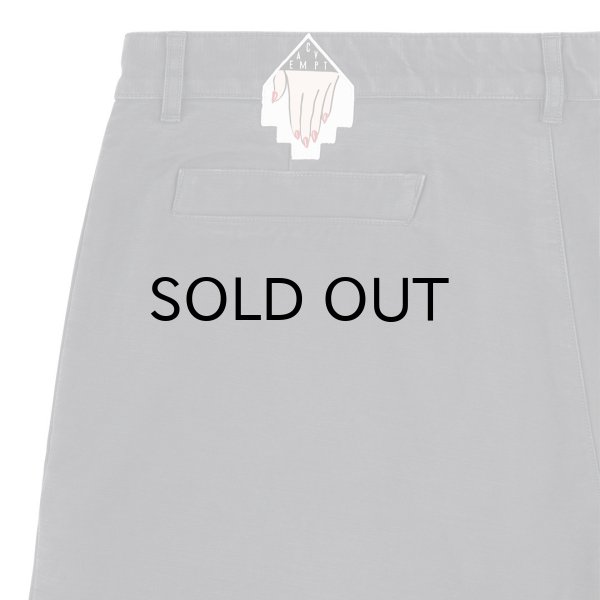 画像3: C.E (WASHED COTTON ONE TUCK PANTS) CHARCOAL -30% OFF- (3)