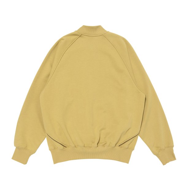 画像2: LQQK STUDIO (TEAM ZIP FLEECE SWEATSHIRT) PALE GREEN (2)