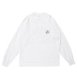 画像2: LQQK STUDIO (LQQK SMILEY LOGO POCKET TEE) WHITE (2)
