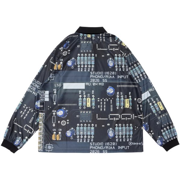 画像2: LQQK STUDIO (CIRCUIT BOARD JERSEY) BLACK (2)