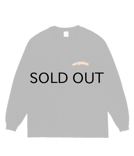 画像2: WACKO MARIA (TIM LEHI / WASHED HEAVY WEIGHT CREW NECK LONG SLEEVE T-SHIRT TYPE-1) BLACK (2)