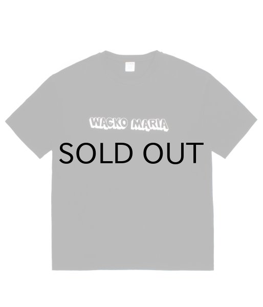 画像1: WACKO MARIA (WASHED HEAVY WEIGHT CREW NECK T-SHIRT TYPE-3) BLACK (1)