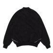 画像2: LQQK STUDIO (TEAM ZIP FLEECE SWEATSHIRT) BLACK (2)