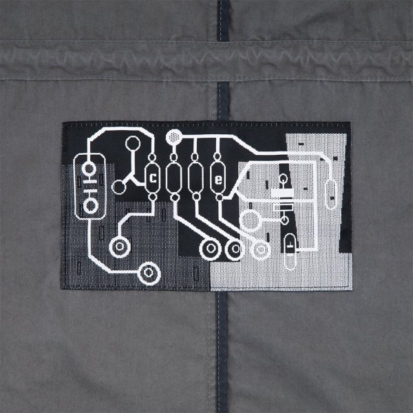 画像4: C.E (COTTON HOOD JACKET) CHARCOAL (4)