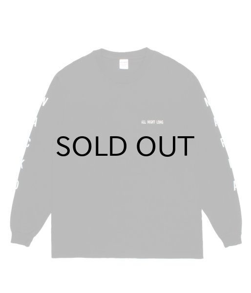 画像1: WACKO MARIA (WASHED HEAVY WEIGHT CREW NECK LONG SLEEVE T-SHIRT TYPE-2) BLACK (1)