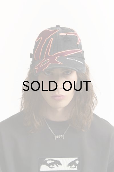 画像1: P.A.M. (SEVEN EIGHTHS BASEBALL CAP) BLACK (1)