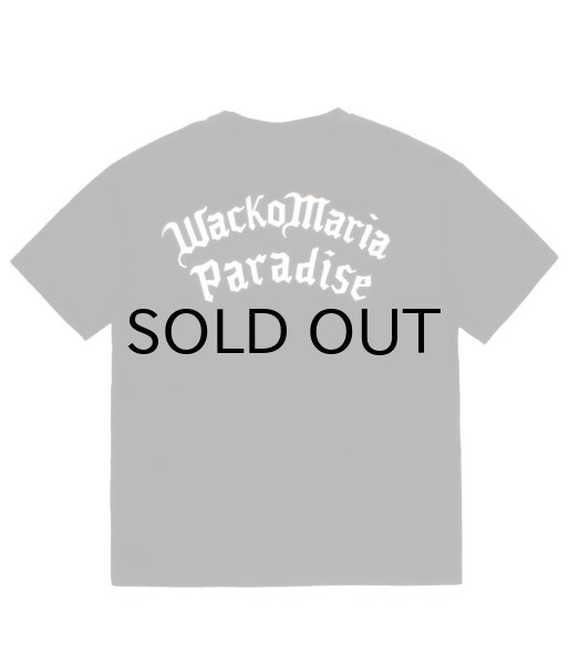 画像2: WACKO MARIA (WASHED HEAVY WEIGHT CREW NECK T-SHIRT TYPE-2) BLACK (2)