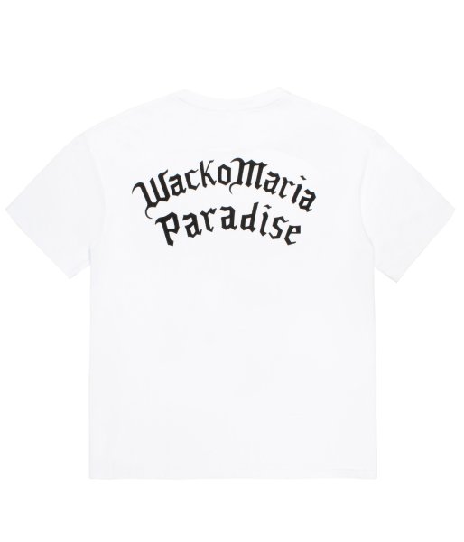 画像2: WACKO MARIA (WASHED HEAVY WEIGHT CREW NECK T-SHIRT TYPE-2) WHITE (2)