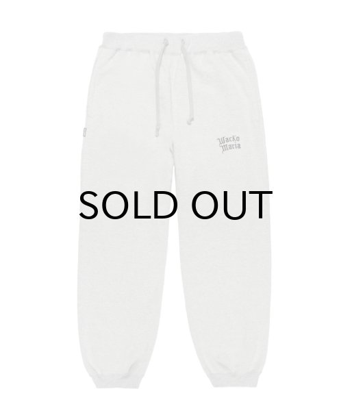 画像1: WACKO MARIA (HEAVY WEIGHT SWEAT PANTS) GRAY (1)