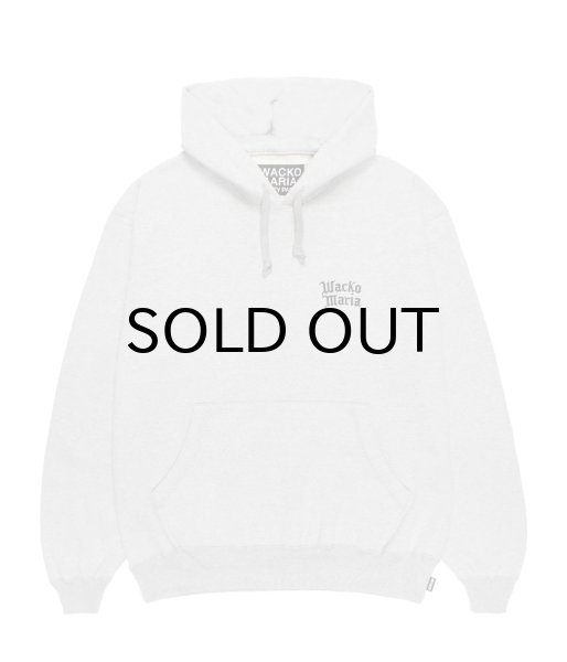 画像2: WACKO MARIA (HEAVY WEIGHT PULLOVER HOODED SWEAT SHIRT) GRAY (2)