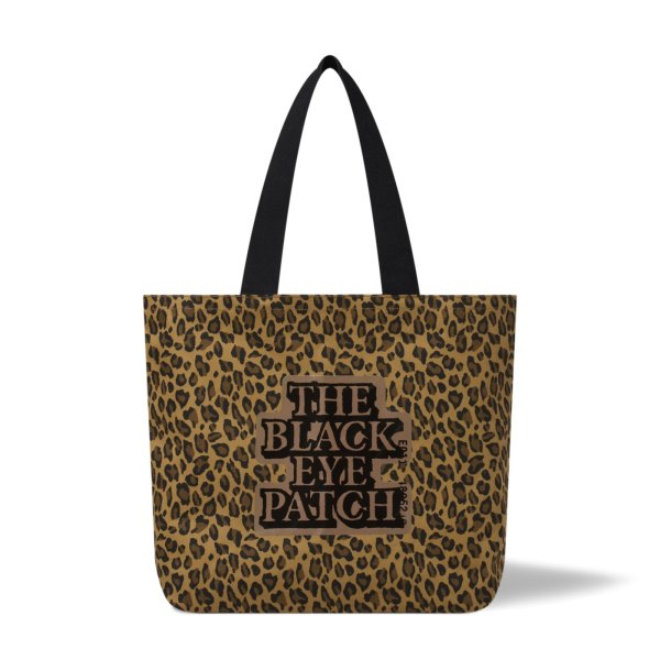 画像1: BLACK EYE PATCH (LEOPARD PATTERNED TOTE LARGE) MULTI (1)