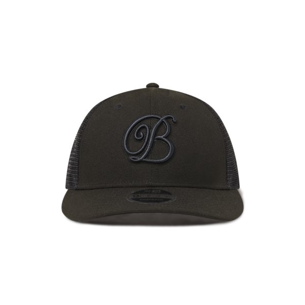 画像1: BLACK EYE PATCH (B EMBLEM NEW ERA MESH CAP) BLACK (1)