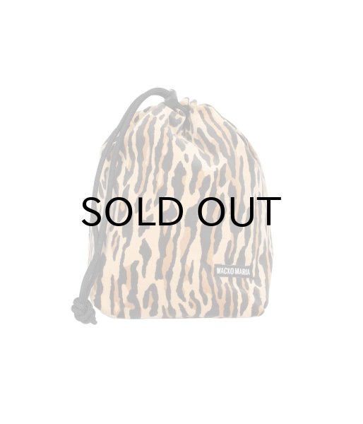 画像1: WACKO MARIA (LEOPARD POUCH TYPE-1) BEIGE (1)
