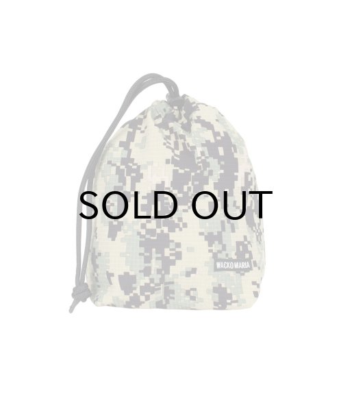 画像1: WACKO MARIA (DIGITALCAMO POUCH) KHAKI (1)