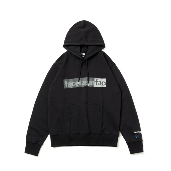 画像1: FACETASM (FACETASM x NEW ERA LOGO HOODIE) BLACK (1)