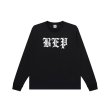 画像1: BLACK EYE PATCH (3 LETTER OE L/S TEE) BLACK (1)