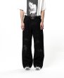 画像1: KAMIYA (BORO Duck Painter Pants) BLACK (1)