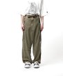 画像1: Maison MIHARA YASUHIRO (Cotton Satin Cargo Pants) D.GREEN (1)