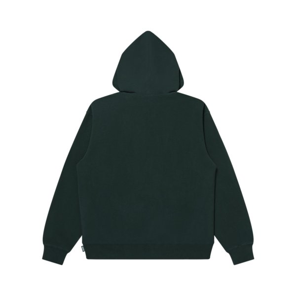 画像2: BLACK EYE PATCH (DAMAGED OG LABEL HOODIE) GREEN (2)