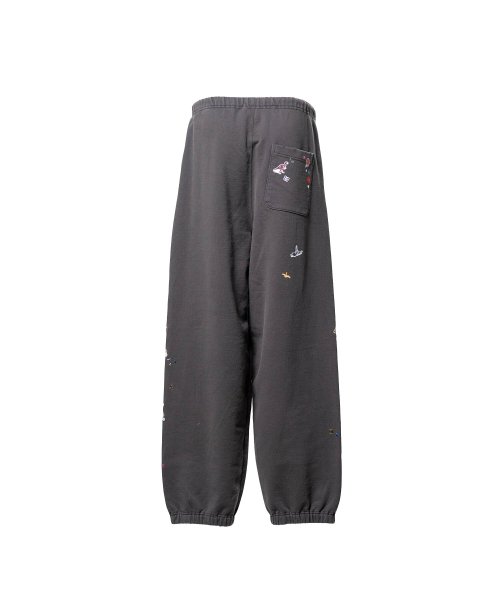 画像2: Maison MIHARA YASUHIRO (Kids Sticker Printed Sweat Pants) BLACK (2)