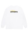 画像1: WACKO MARIA (WASHED HEAVY WEIGHT CREW NECK LONG SLEEVE T-SHIRT TYPE-3) WHITE (1)