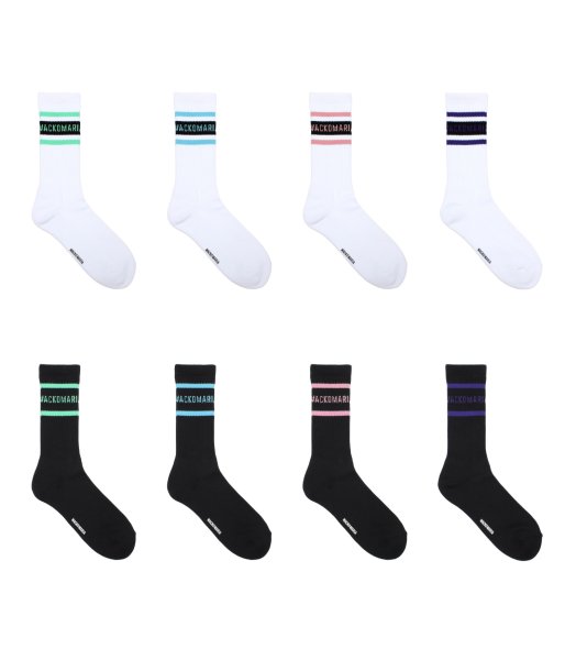画像1: WACKO MARIA (SKATER SOCKS TYPE-2) 8 COLORS (1)