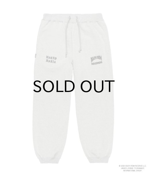 画像1: WACKO MARIA (DEATH ROW RECOED HEAVY WEIGHT SWEAT PANTS) GRAY (1)