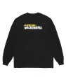 画像1: WACKO MARIA (WASHED HEAVY WEIGHT CREW NECK LONG SLEEVE T-SHIRT TYPE-3) BLACK (1)