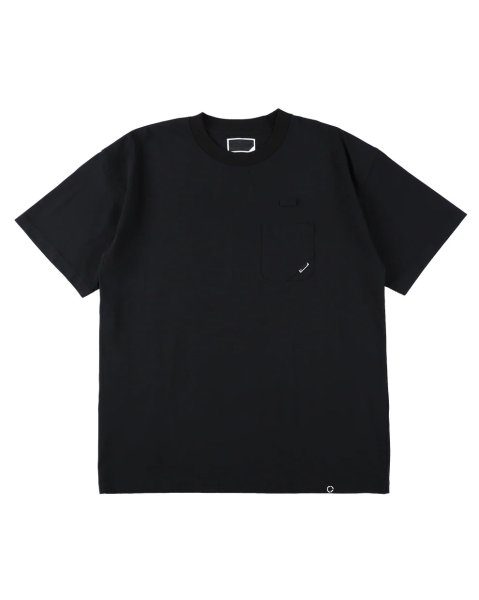 画像1: PHINGERIN (OPTICAL LOOP T-SHIRT) BLACK (1)