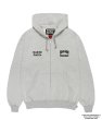 画像1: WACKO MARIA (DEATH ROW RECORD HEAVY WEIGHT FULL ZIP HOODED SWEAT SHIRT) GRAY (1)