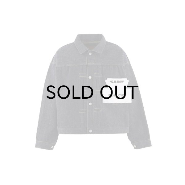 画像1: SAINT Mxxxxxx (BBJ_DENIM JACKET_REGID) BLUE (1)