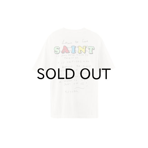 画像2: SAINT Mxxxxxx (JR_SS T-SHIRT_E) WHITE (2)