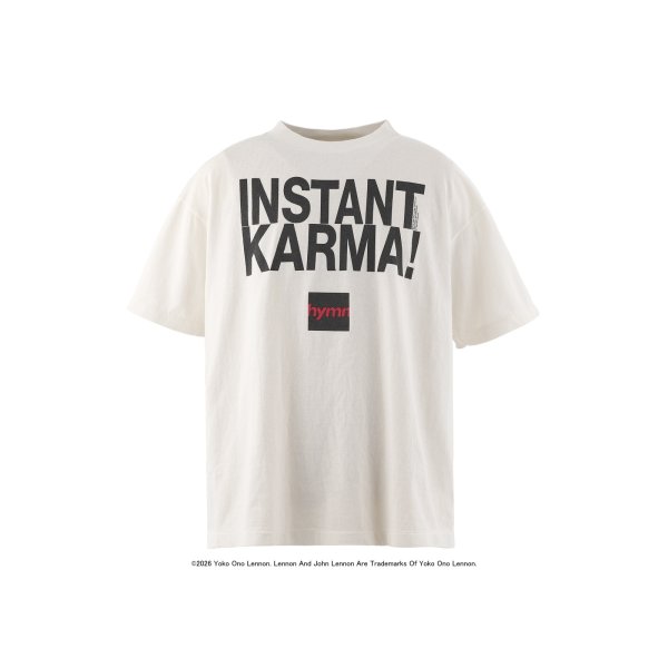 画像1: SAINT Mxxxxxx (JL_SS T-SHIRT_INSTANT KARMA) WHITE (1)