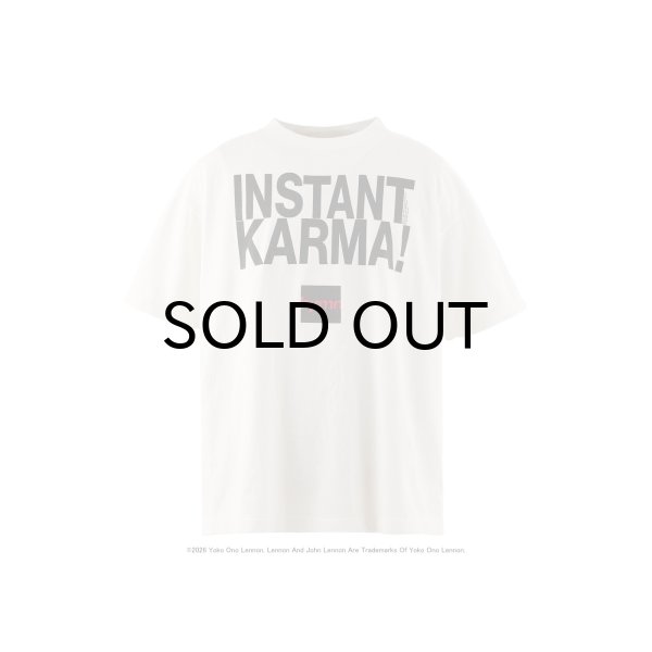 画像1: SAINT Mxxxxxx (JL_SS T-SHIRT_INSTANT KARMA) WHITE (1)